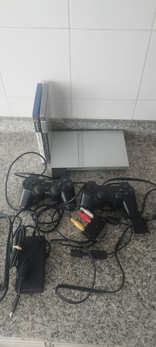 Ps2 silver  Slim 70004