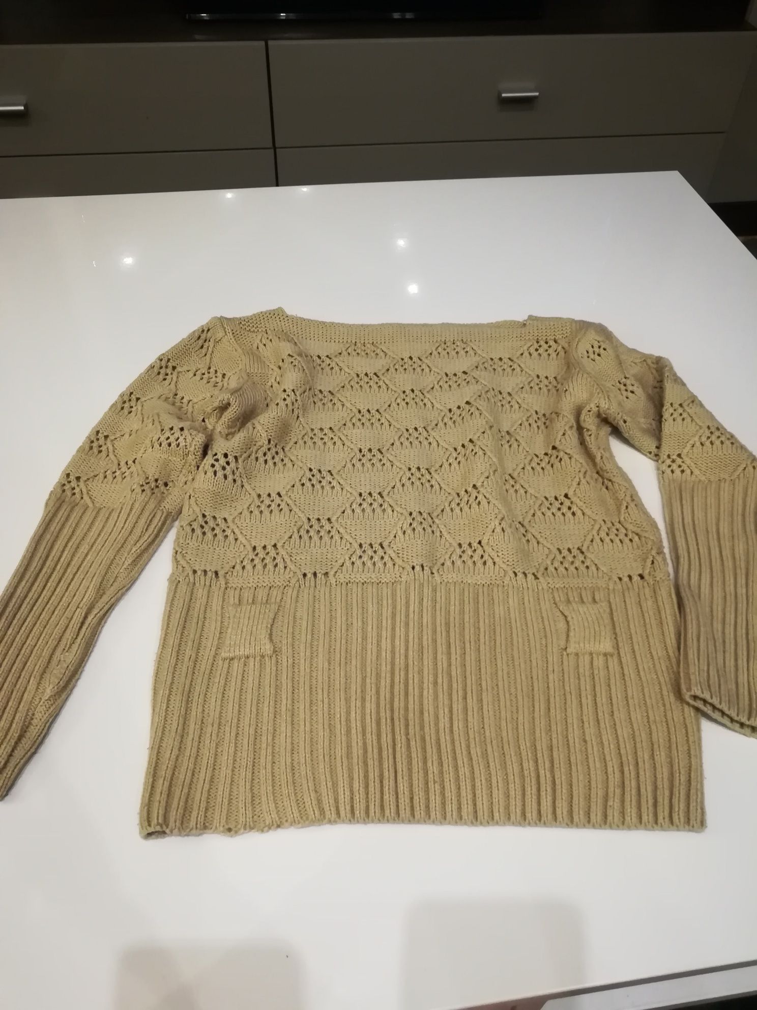 Sweter ażurowy  S