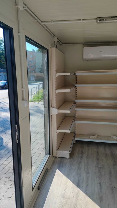 Pawilon kontener biurowo-handlowo-usługowy 6x3