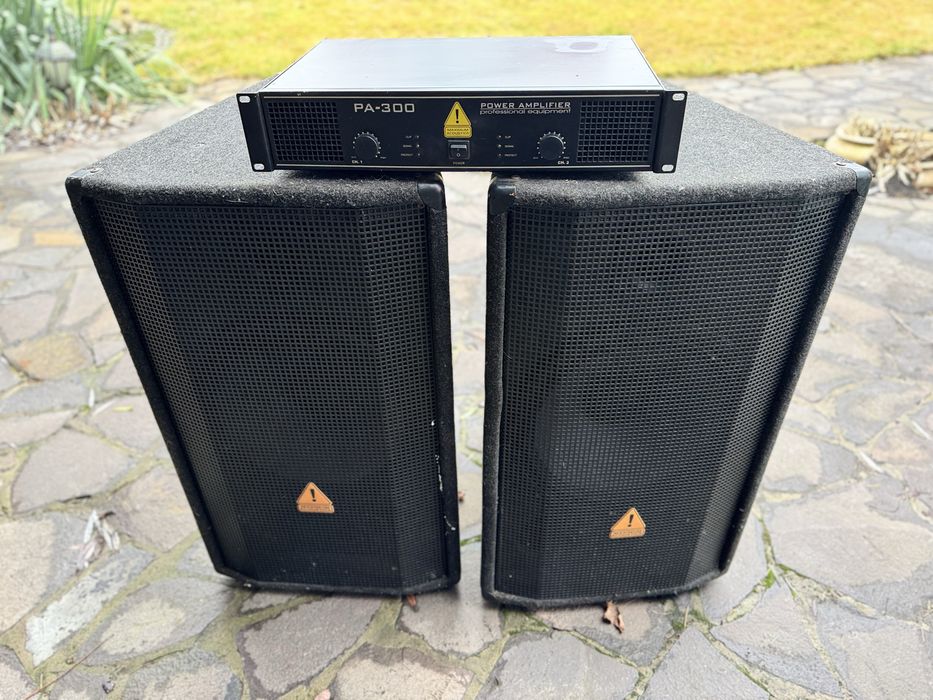 Maximum Acoustics PA-300 + 2 акустичні системи TS-153 (300Вт / 8Ω)
