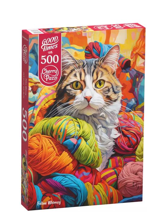 Puzzle 500 elementów. Kocia fantazja 20098. CherryPazzi