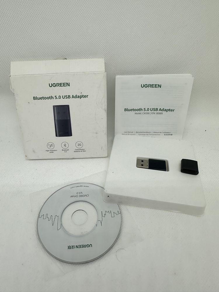 Bluetooth Ugreen USB 5.0 czarny