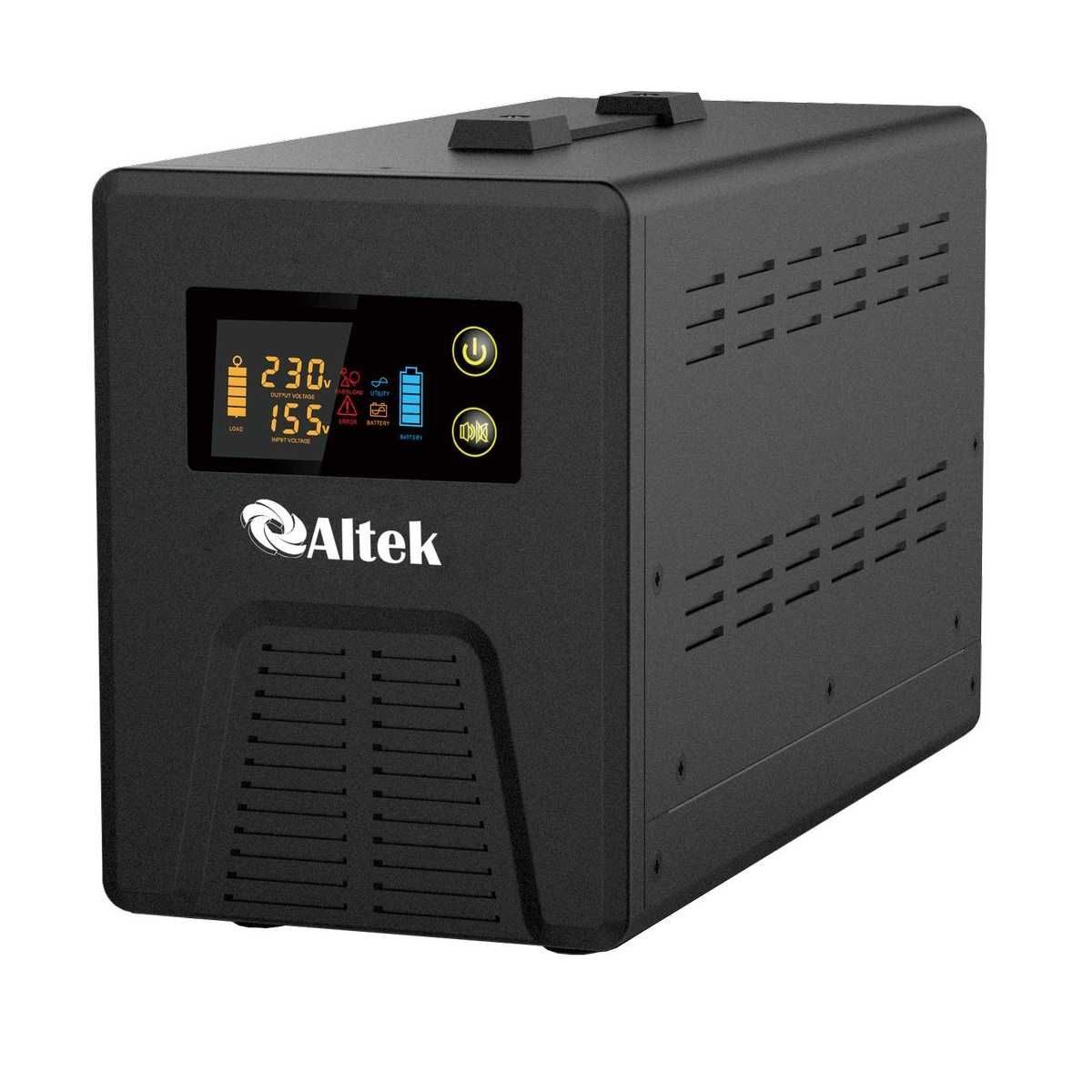 Преобразователь напряжения Altek ASU12 800Вт 12 в 220В для заряда АКБ