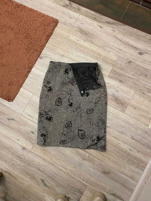 Спідниця міді тепла на підкладці Юбка миди теплая