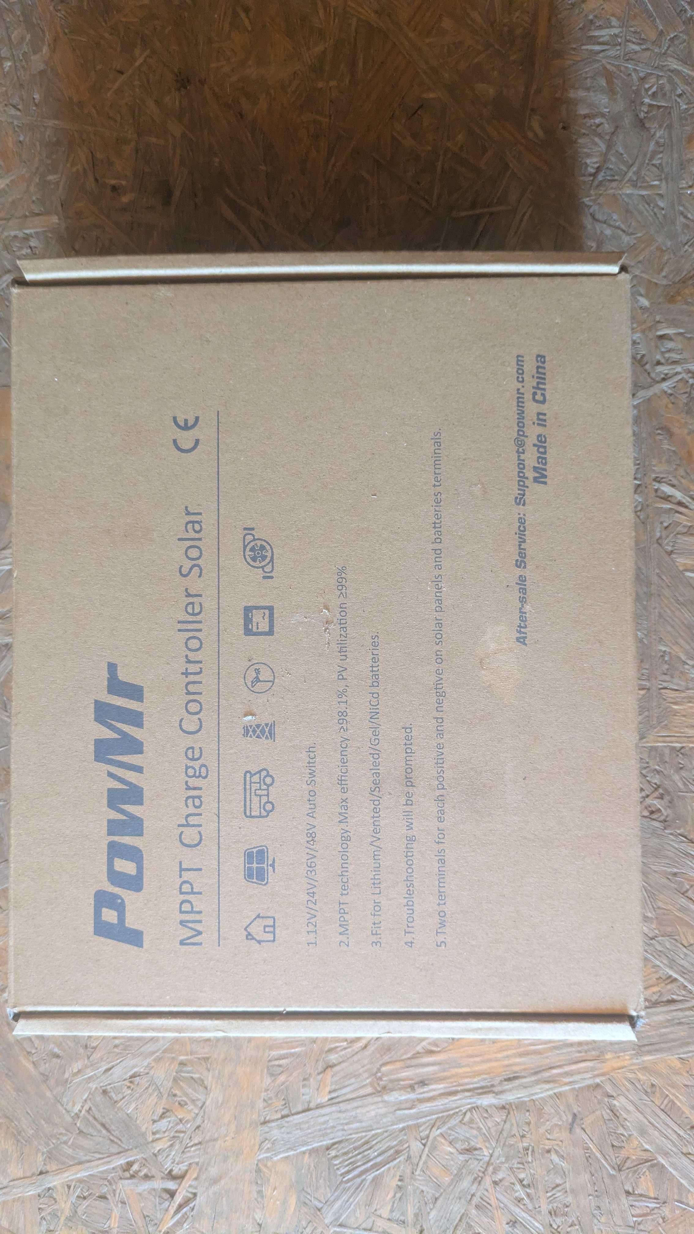 PowMr MPPT HHJ-60A (12/24/36/48V 60А) контроллер заряду.