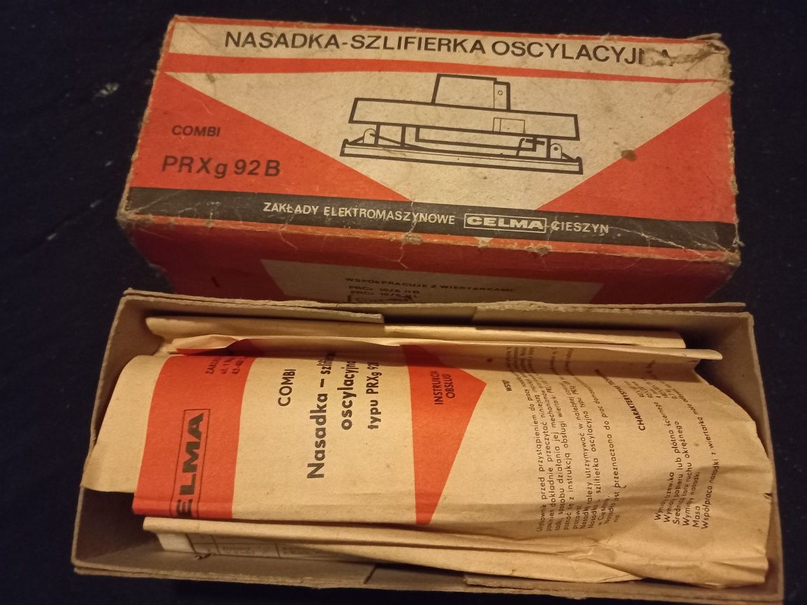 Nasadka -szlifierka oscylacyjna Celma