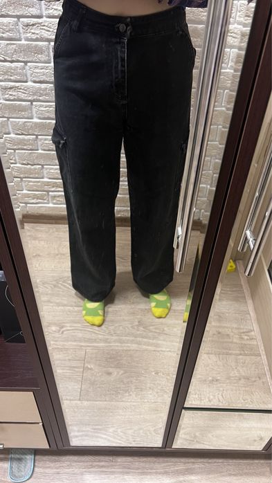 Джинси XRay сині плотні палаццо 30р/джинсы клеш,Турция,прямые