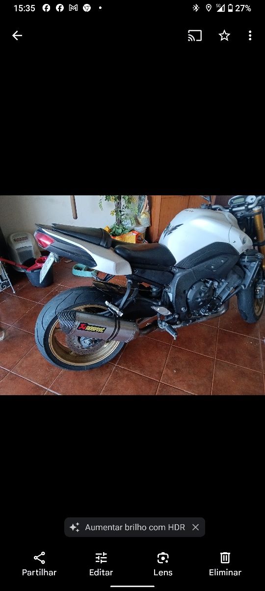 Vendo motivo de troca