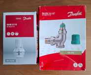 Zawór termostatyczny Danfoss 1/2"" + Głowica Danfoss Nowe