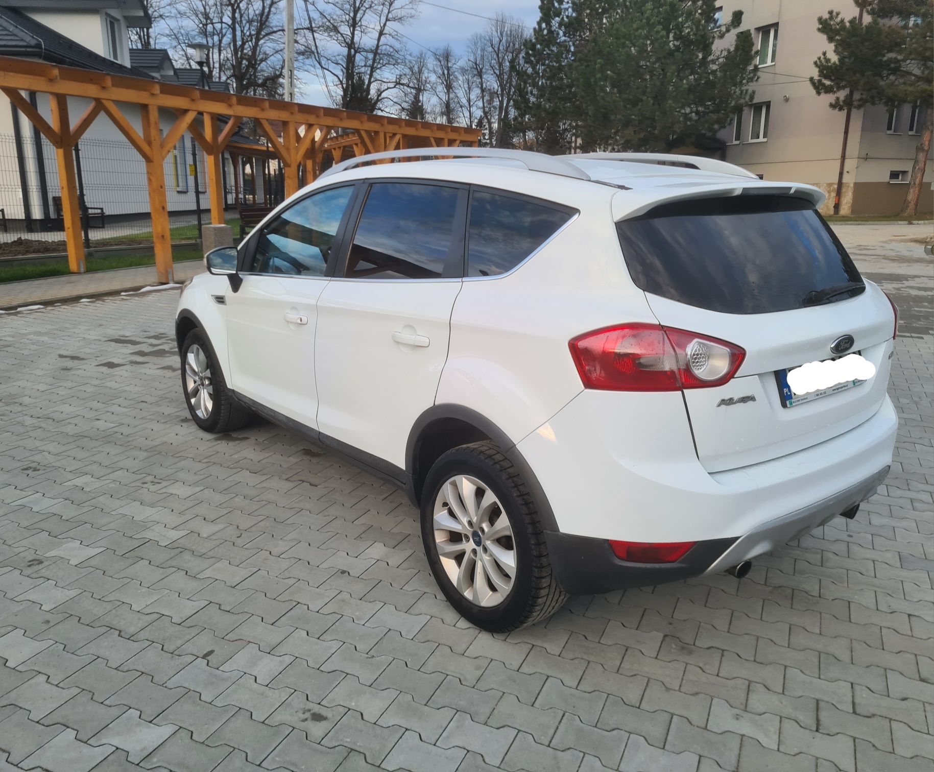 Ford Kuga 2008r. *Navi *Skóra *Grzane Fotele *Alu 17