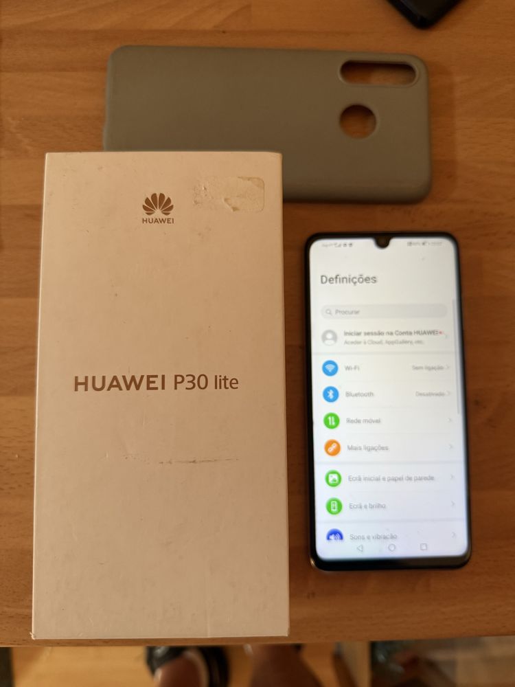 Huawei p30 lite 128gb caixa(ACEITO RETOMA)
