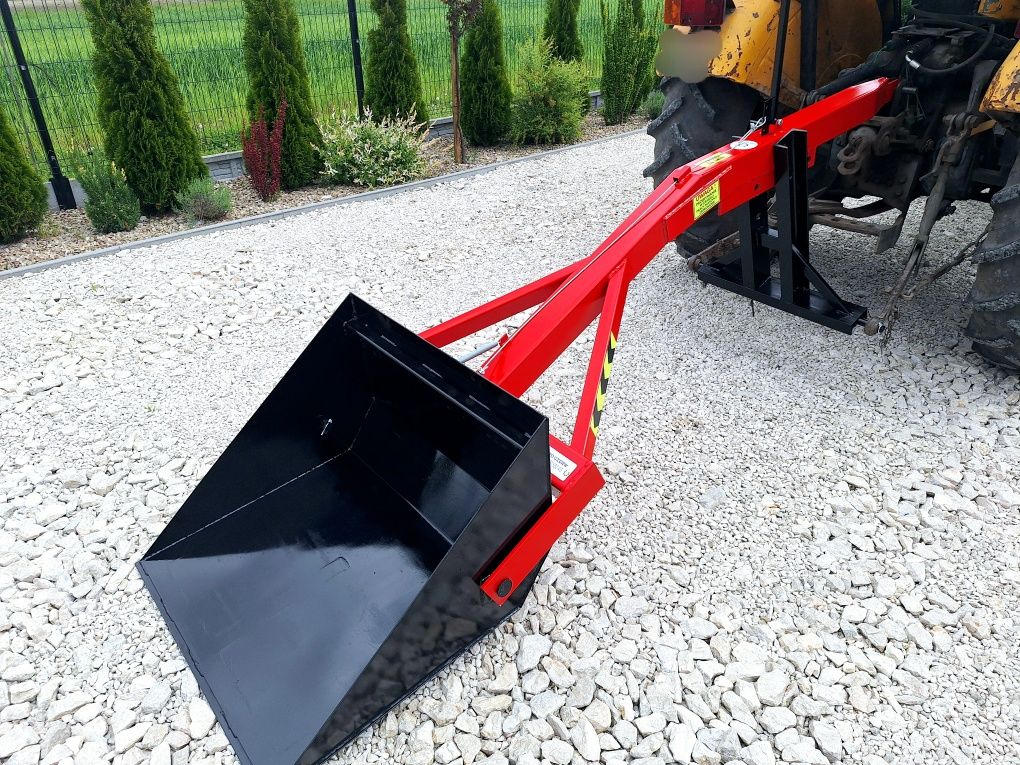 Łycha lub widły na tył ciągnika, podnośnik, Ładowacz na tył ciągnika