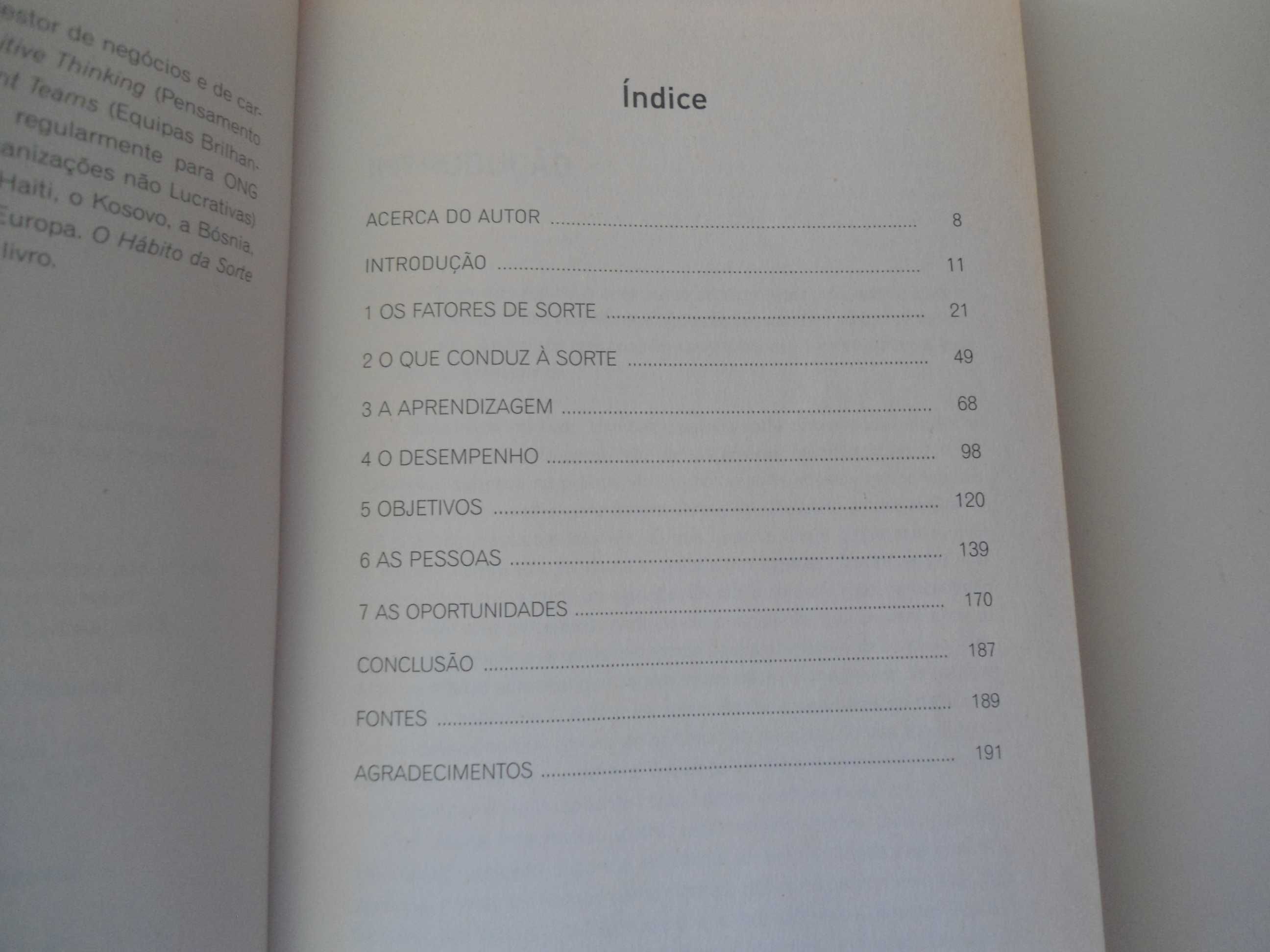 O Hábito da Sorte por Douglas Miller