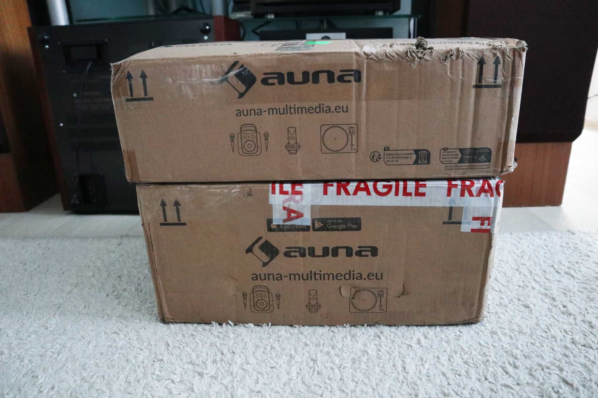Усилитель  звука проигрыватель Auna AMP3800bt  Bluetooth USB и SD