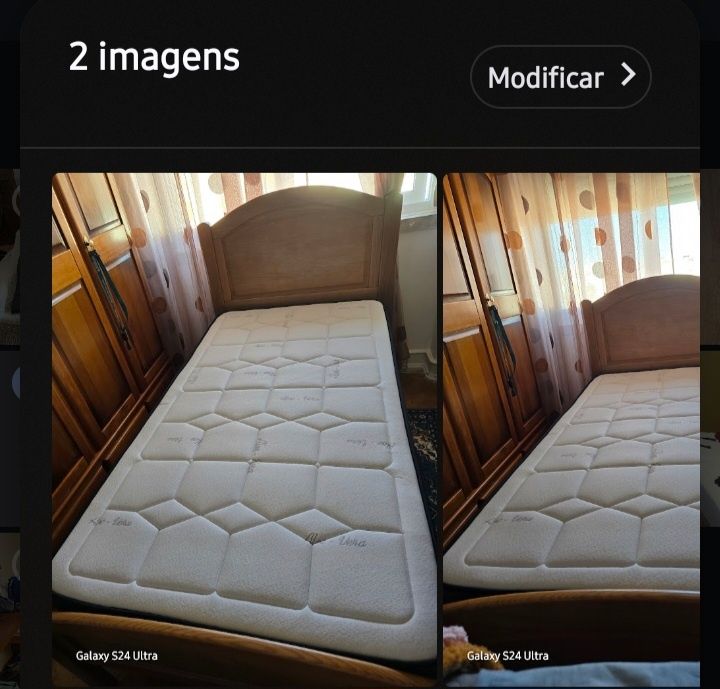 Vendo colchão novo um mês de uso.