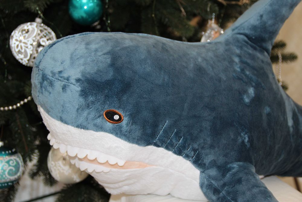 Акула - мягкая плюшевая игрушка (100 см)