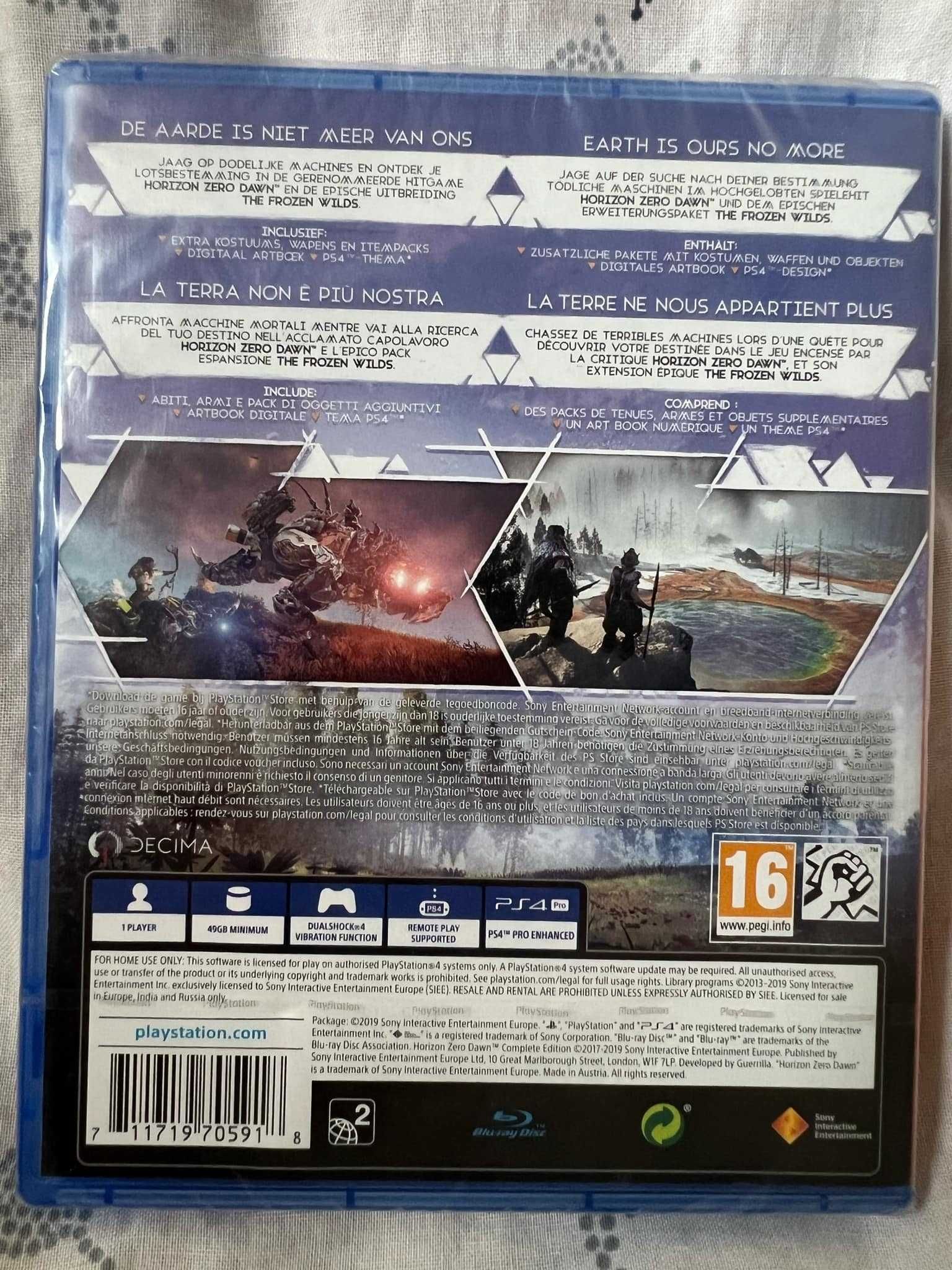 Horizon Zero Dawn ps4 NOWA