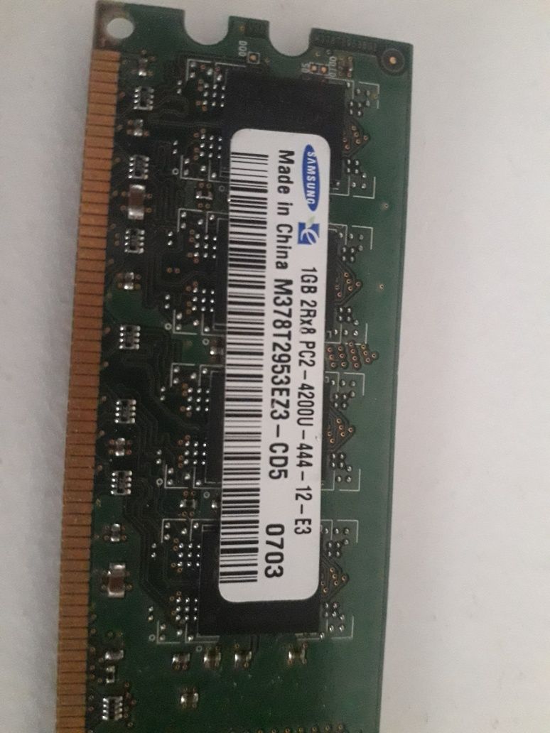 Планка 1gb PC2-4200U 444