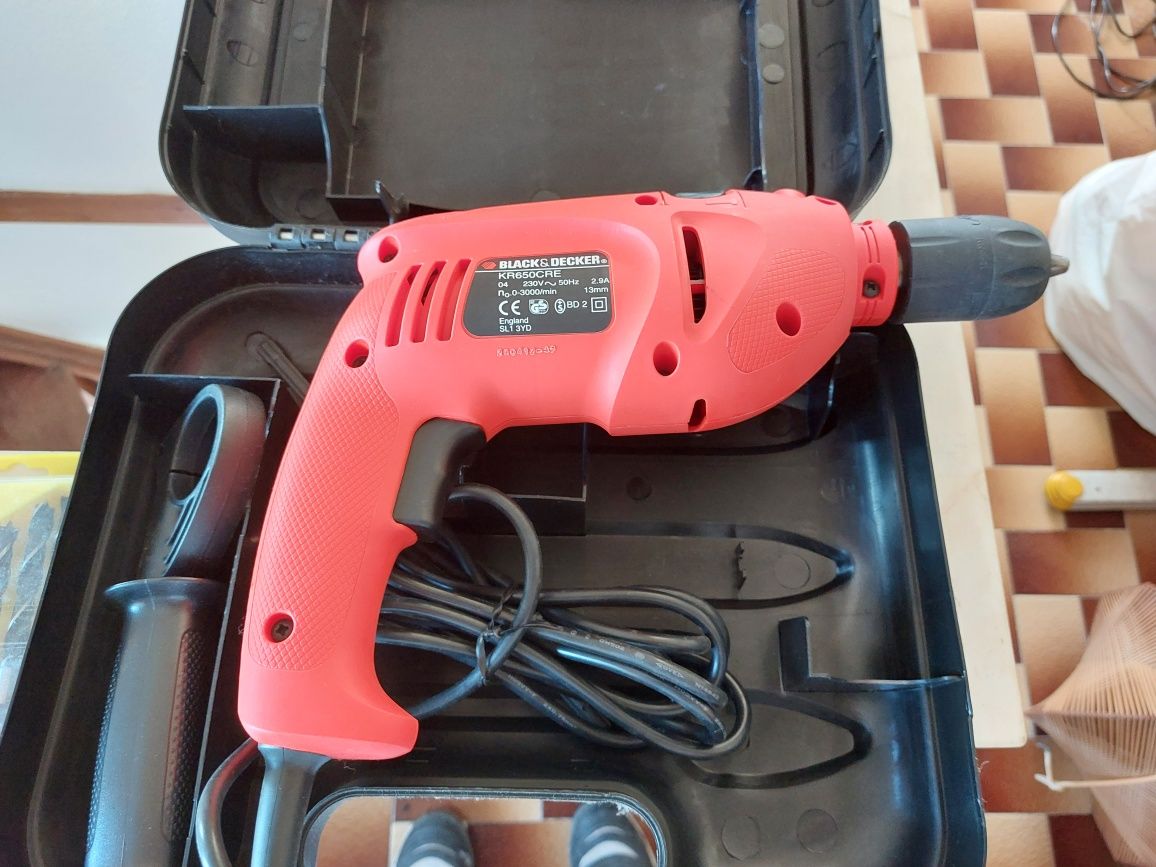 Berbequim black & decker como novo