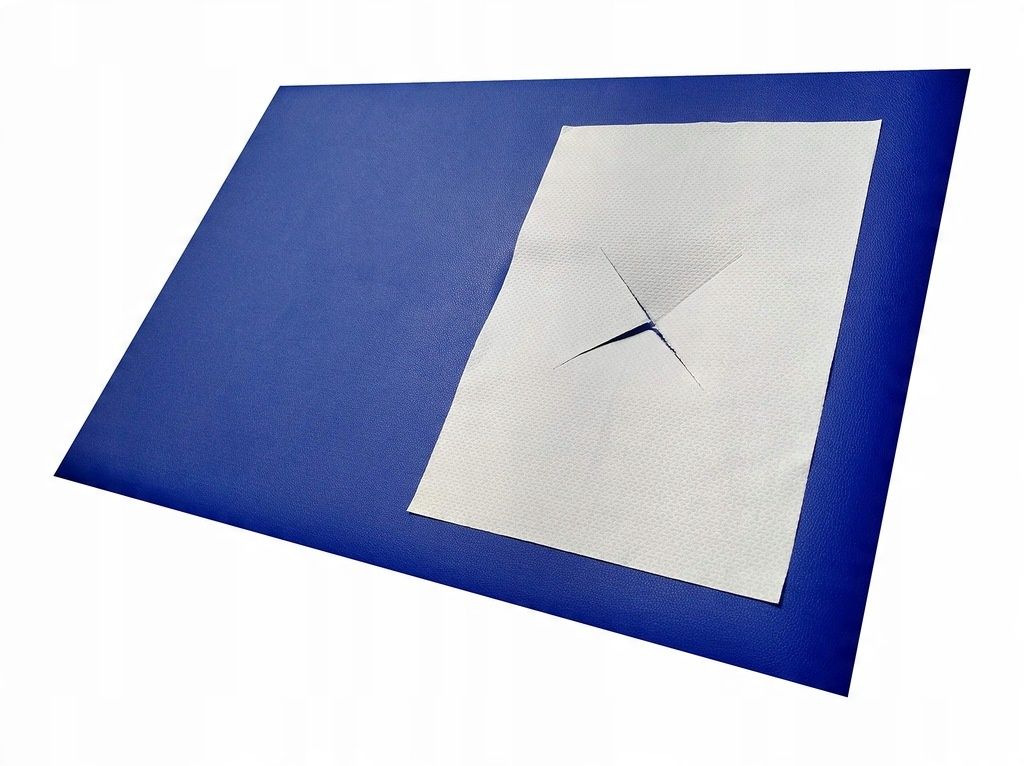 podkłady pod twarz do stołu do masażu 120 sztuk 30 x 21 cm saxmat.de