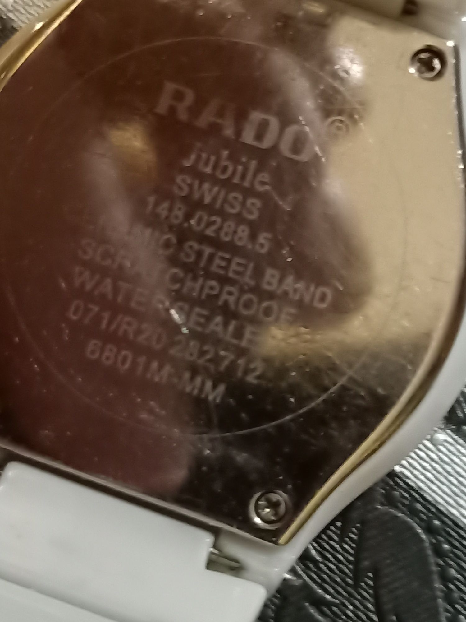 Zegarek Rado zamienię