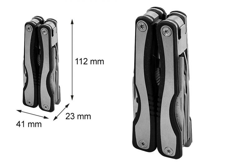Multitool 15w1 Bsh Adventure MT-037, kombinerki, nóż, piła