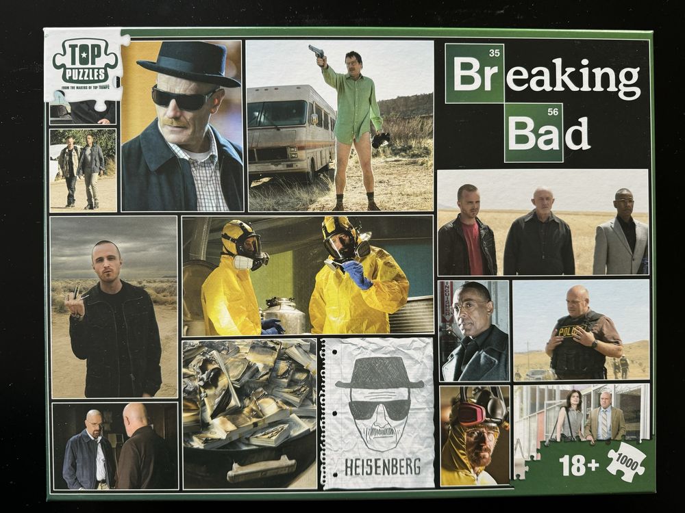 Puzzle Breaking Bad colage