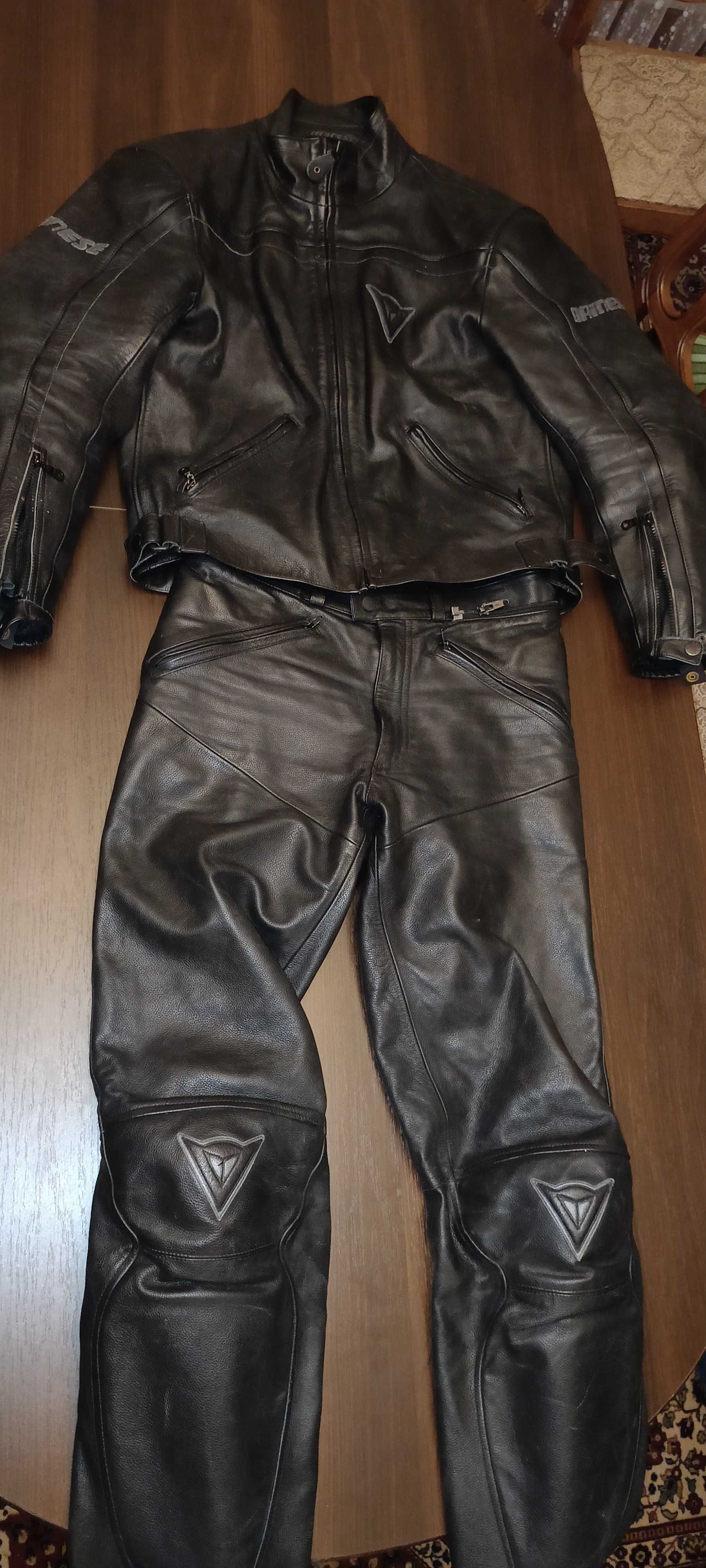 Ubranie motocyklowe skórzane