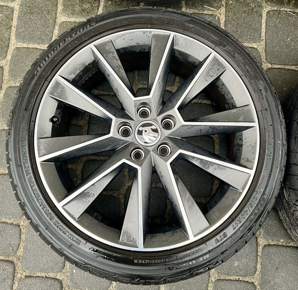 Koła letnie skoda kamiq rapid scala fabia  5x100 r17 rs
