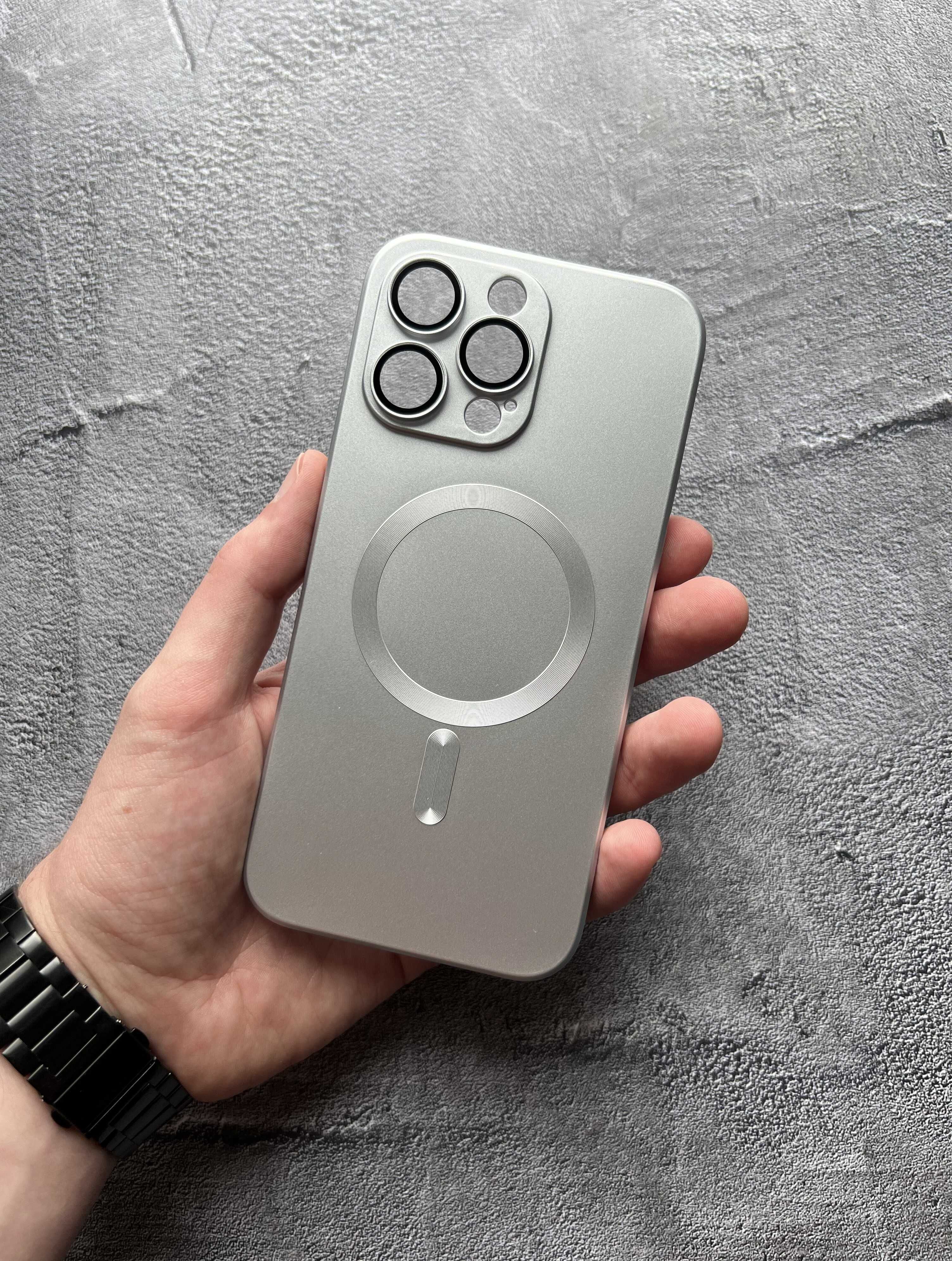Чехол на iPhone 14 Pro Max и другие, MagSafe Айфон про макс А. 12