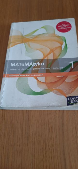 Matematyka 1 nowa era