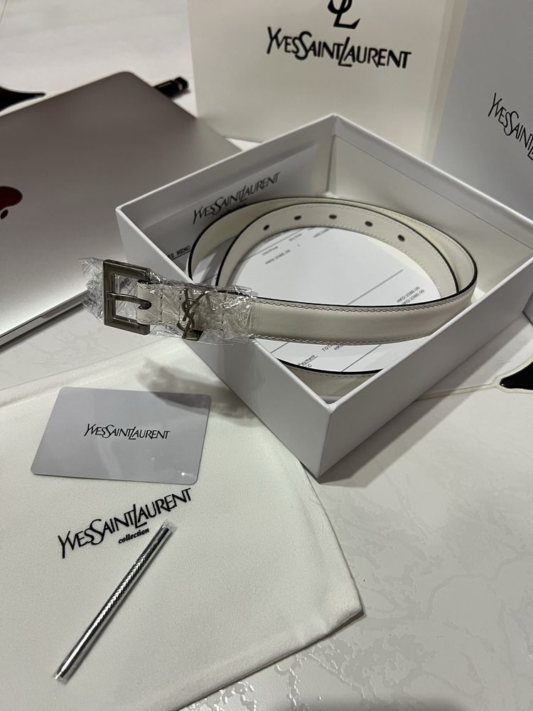 Ремень/пояс YSL Saint Laurent Belt 2.0 Ив Сен Лоран премиум