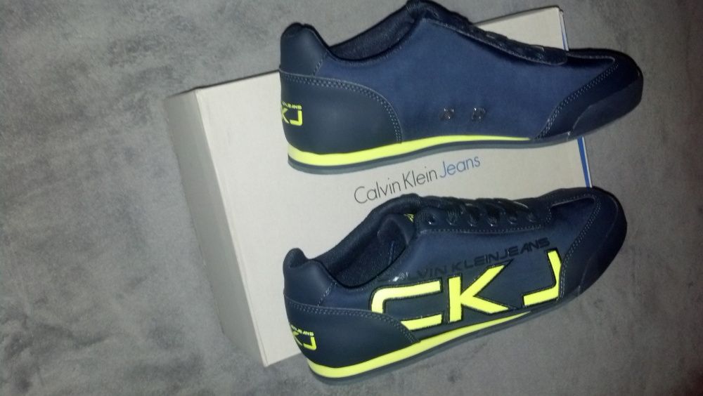 Nowe buty Calvin Klein Jeans CK Sneakersy Cale Matte SE8454