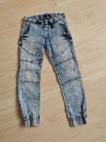 Joggery jeansowe r. 134