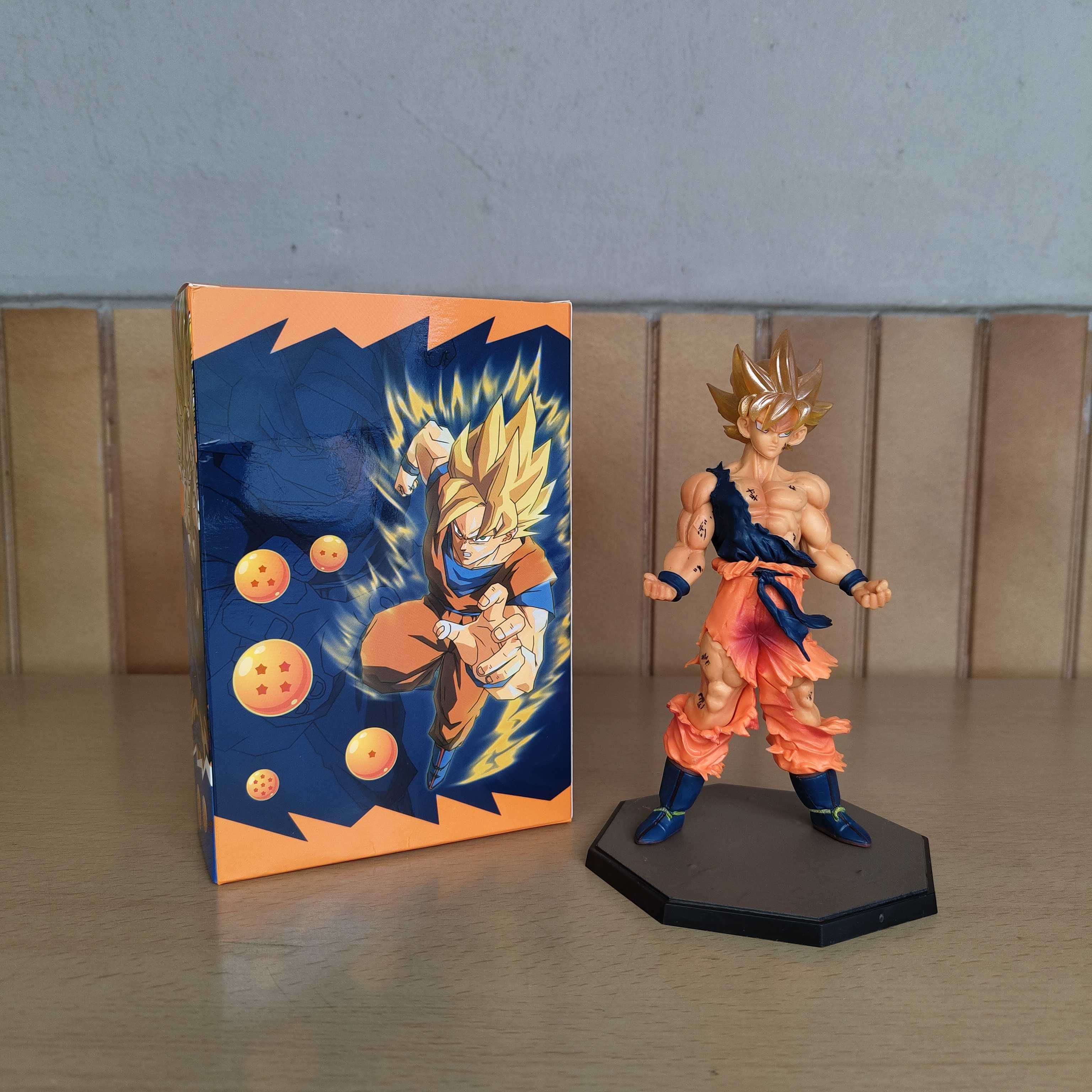 Boneco Figura Son Goku Super Saiyan Dragon Ball