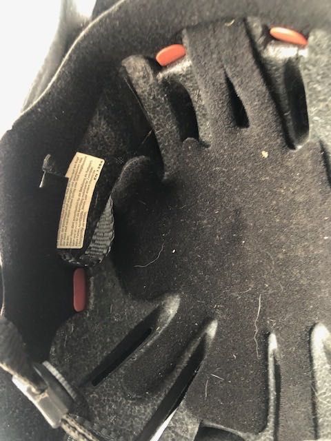 Toczek kask jeździecki CASCO 52-57 czarny plastik