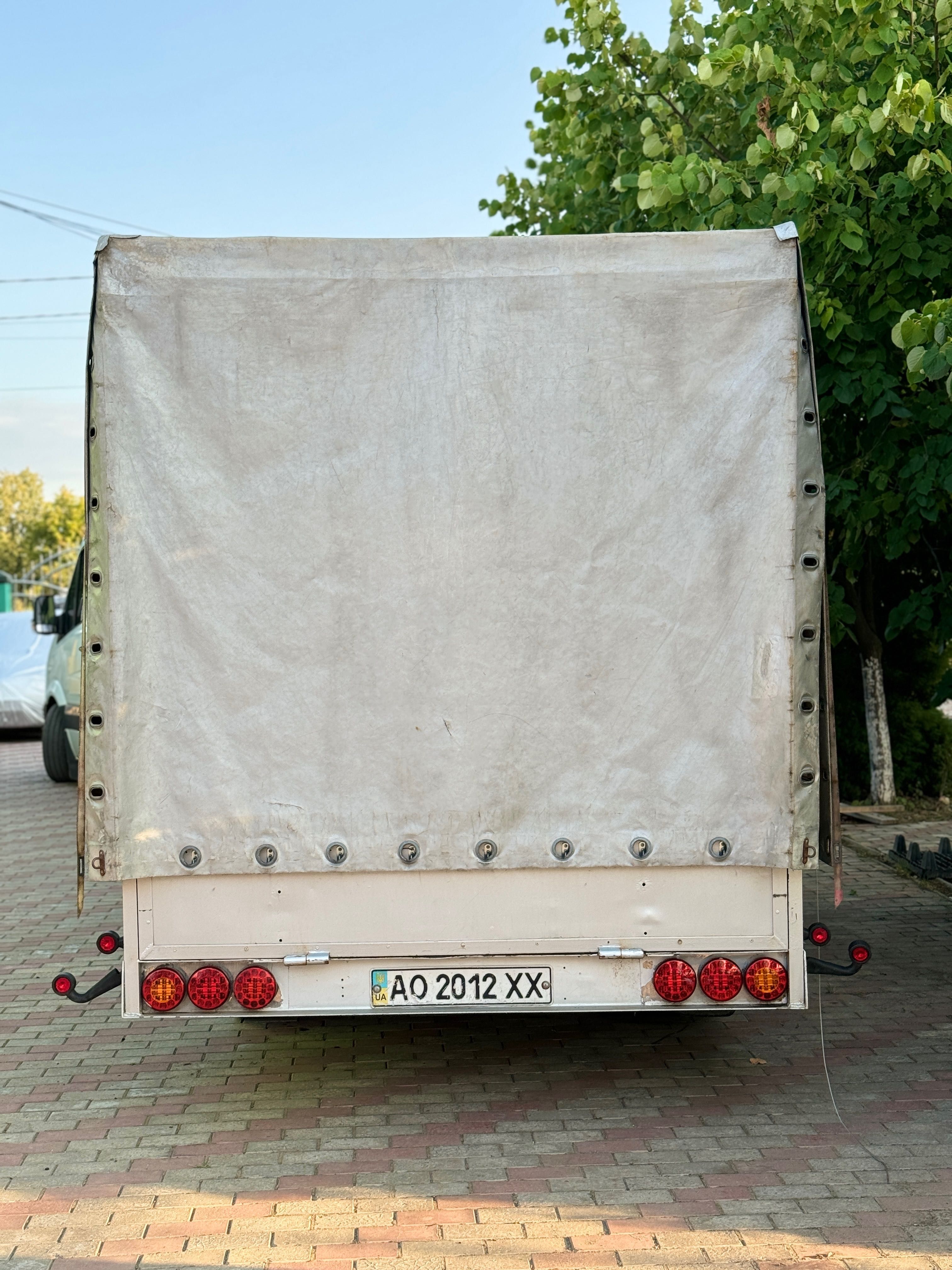 Прицеп тент Причіп Witteveen DR 2004