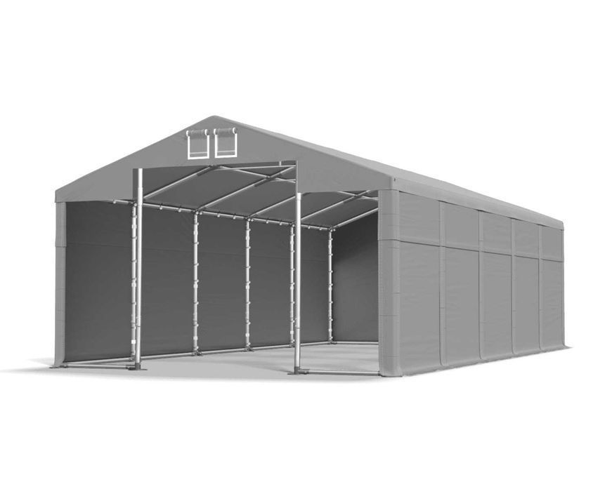Namiot Magazynowy CAŁOROCZNY 8x10x3m Hala Namiotowa Przemysłowa W MSD