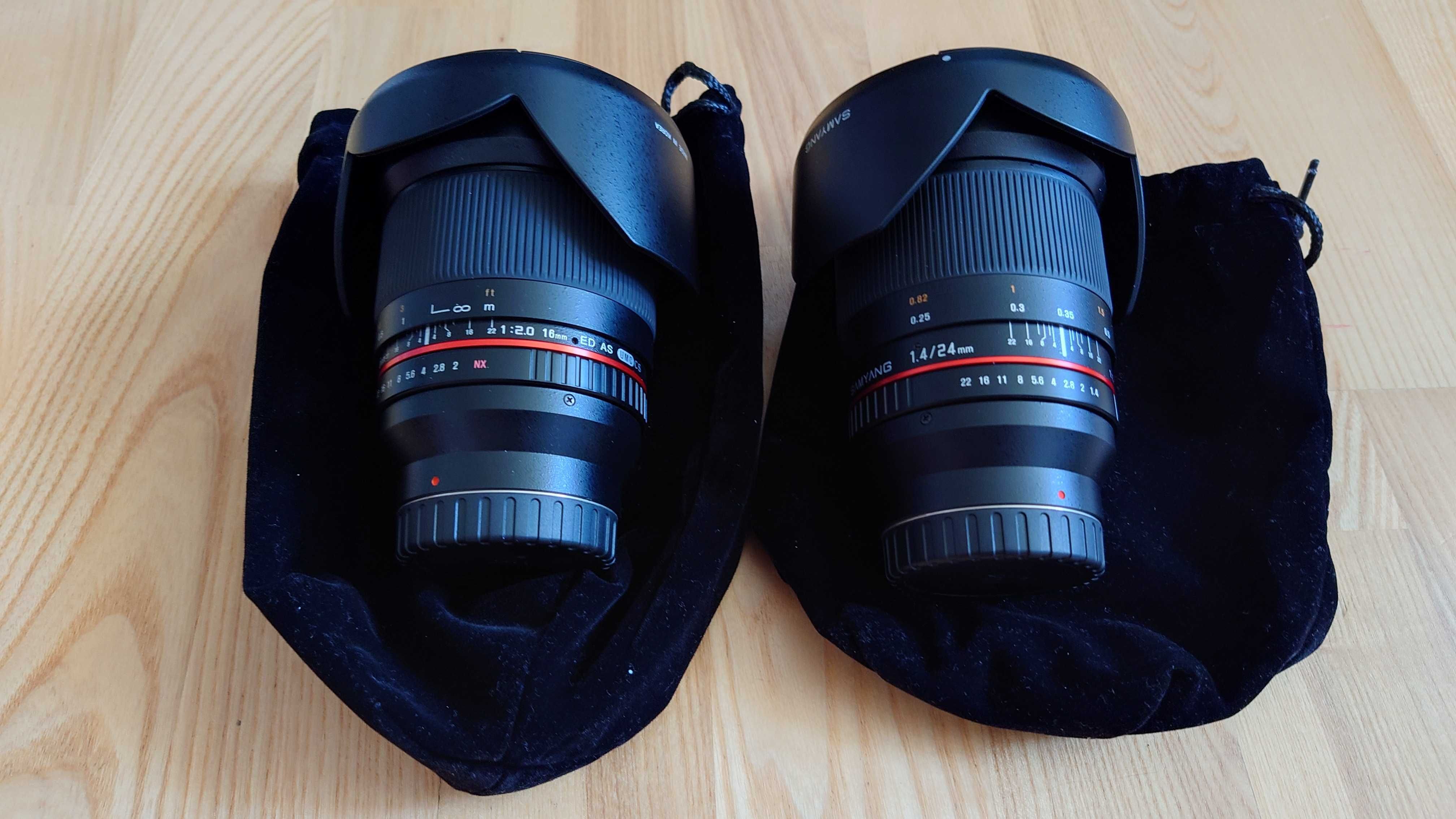 SAMSUNG NX20 + Trzy obiektywy - Cały zestaw jak NOWY