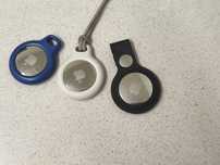 3 airtags com porta chave