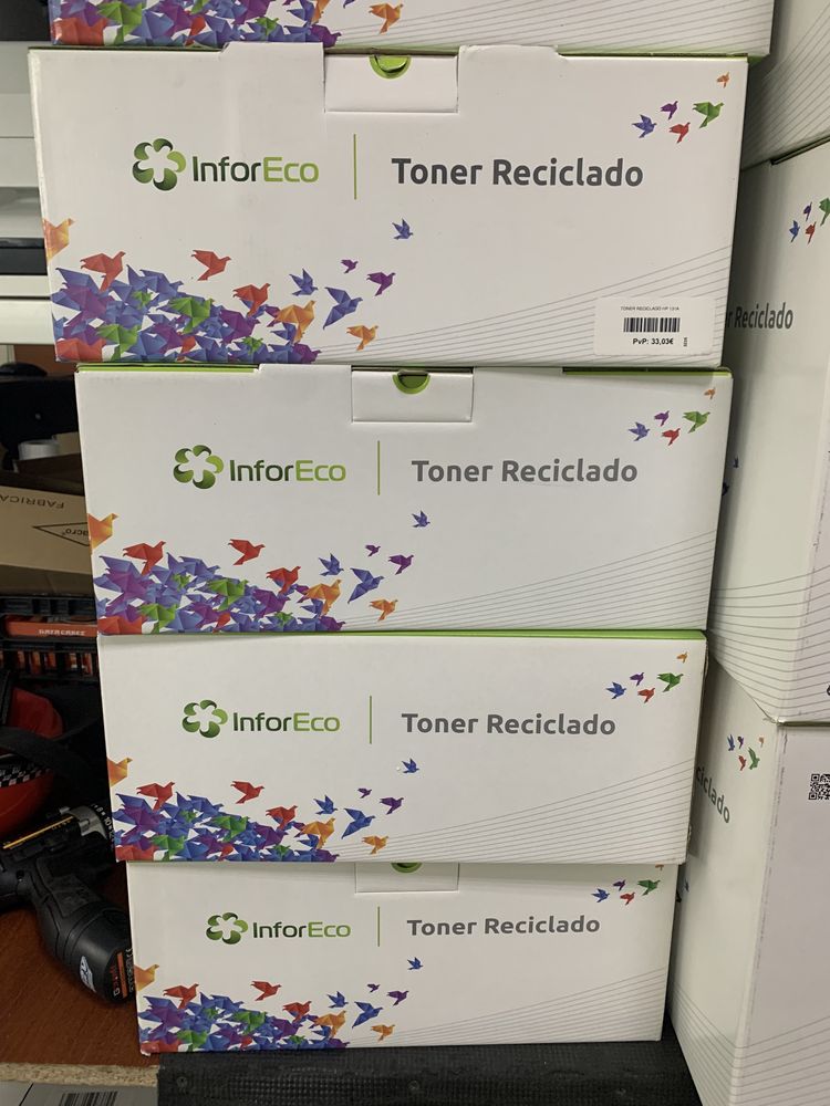 Toner reciclado várias referências