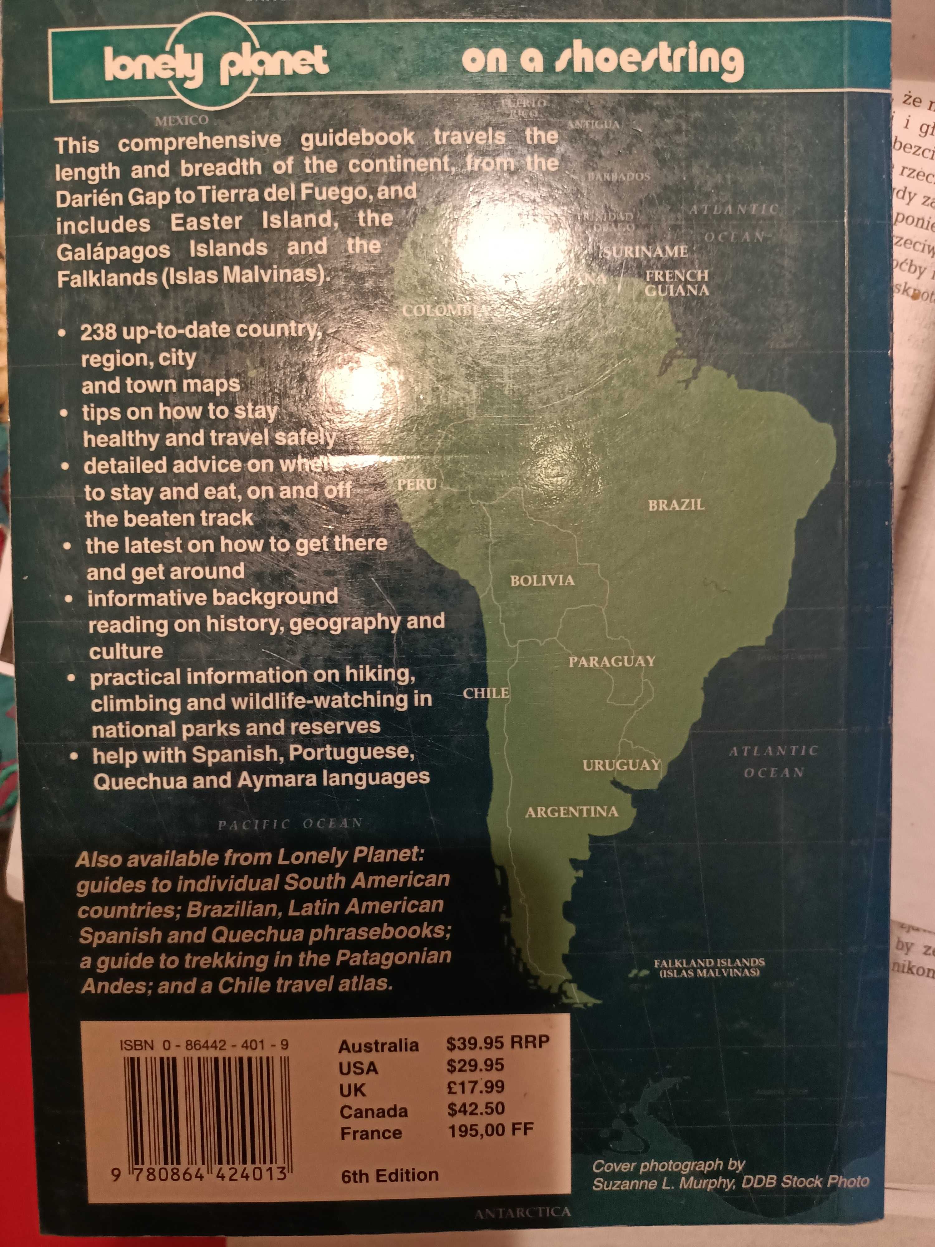 South America Lonely planet