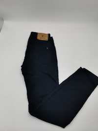 granatowe jeansy Vintage Amisu S rurki