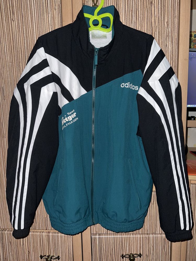 Вінтаж адідас адік вітровка adidas vintage jacket