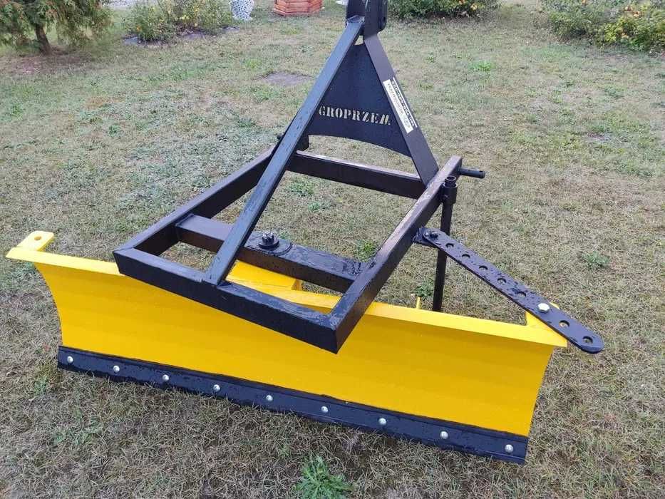 Nowy pług do śniegu na tył traktora tuz obracany przód tył Transport