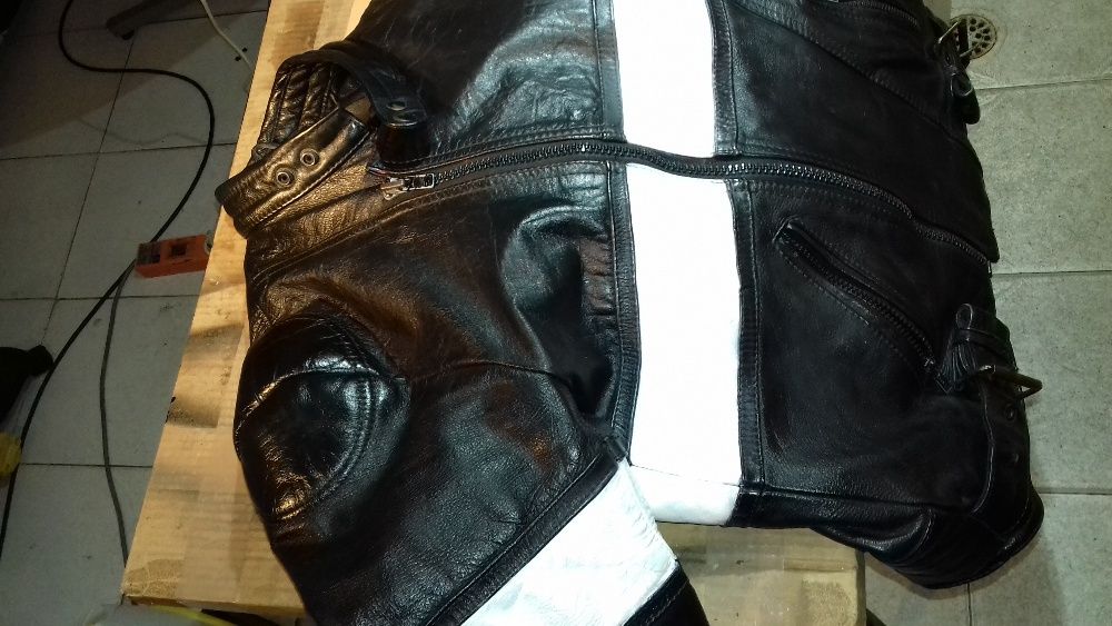 Casaco Motar em cabedal