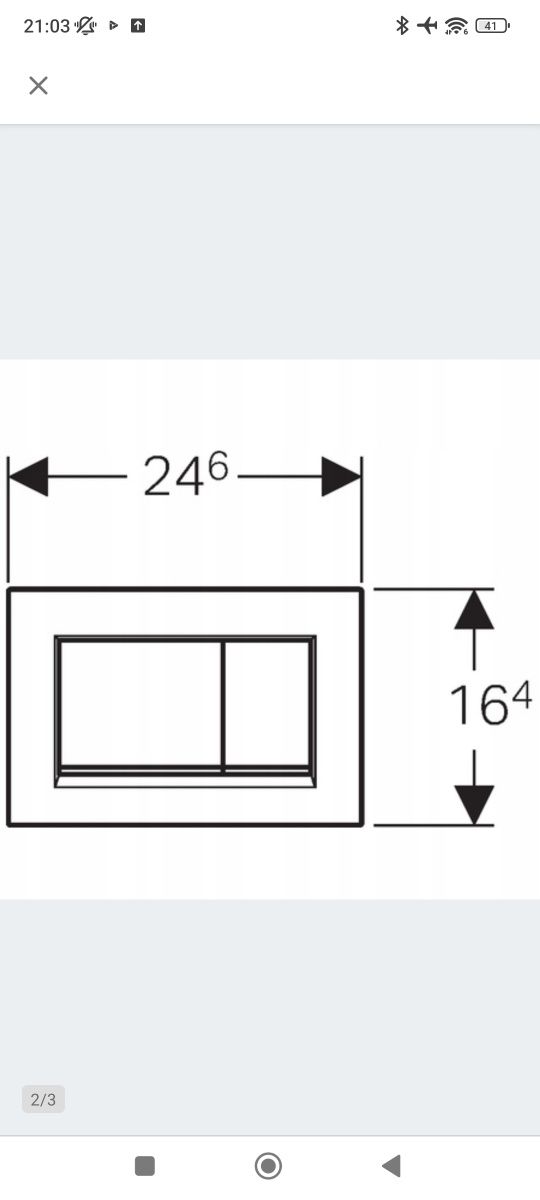 Geberit Sigma 30 przycisk spłukujący  115.883.JQ.1
