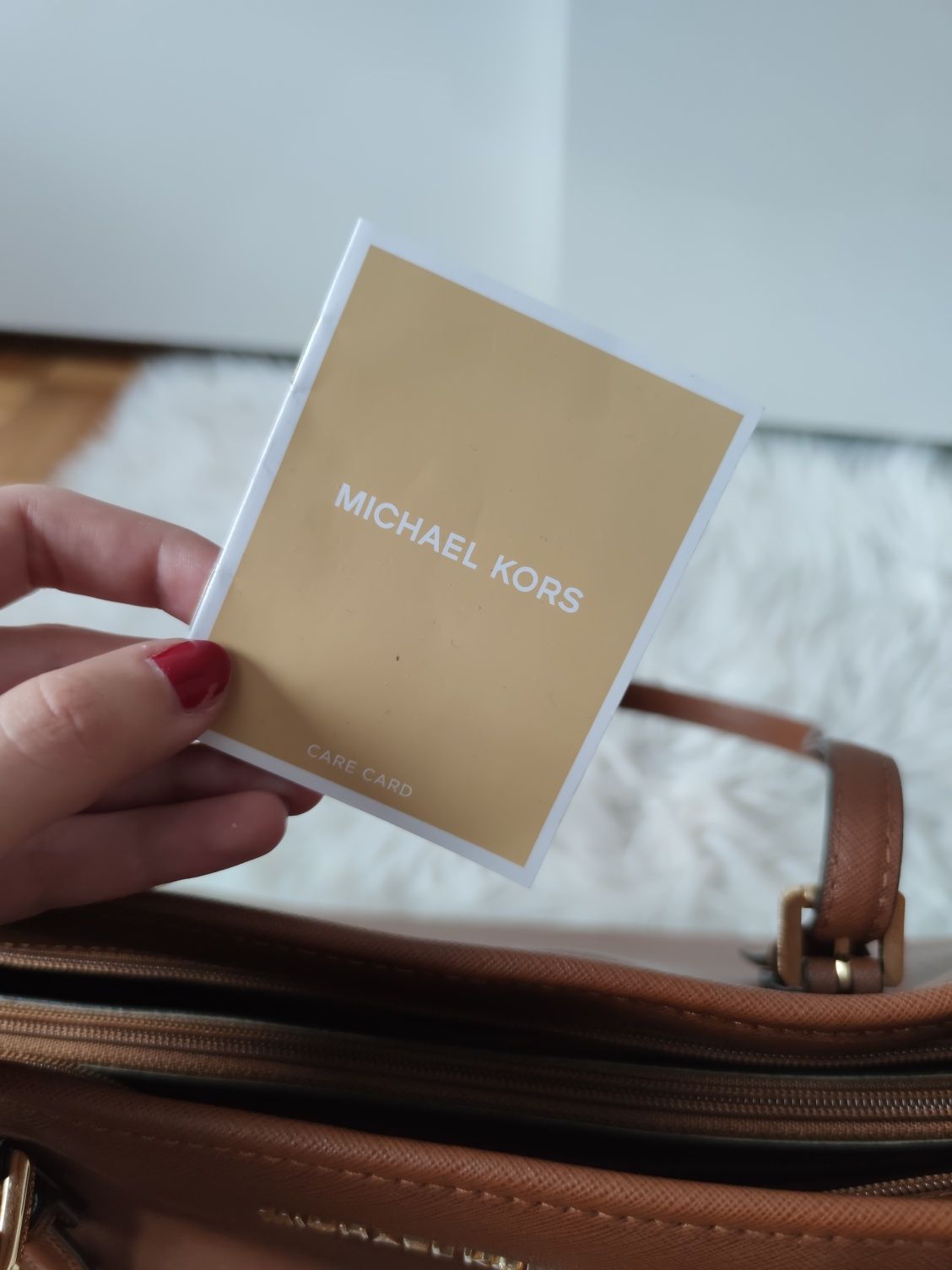 Michael Kors Jet set brązowa