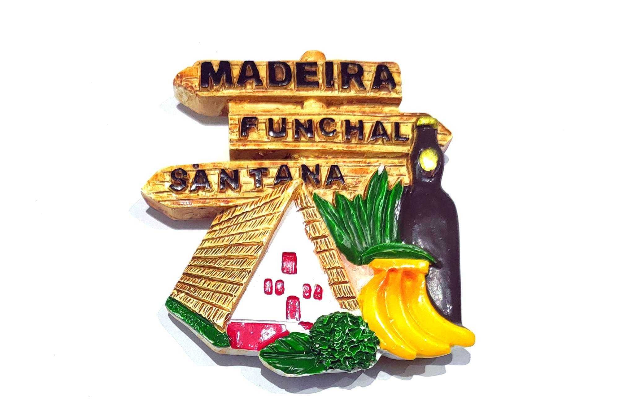 Magnes na lodówkę Madera, Portugalia