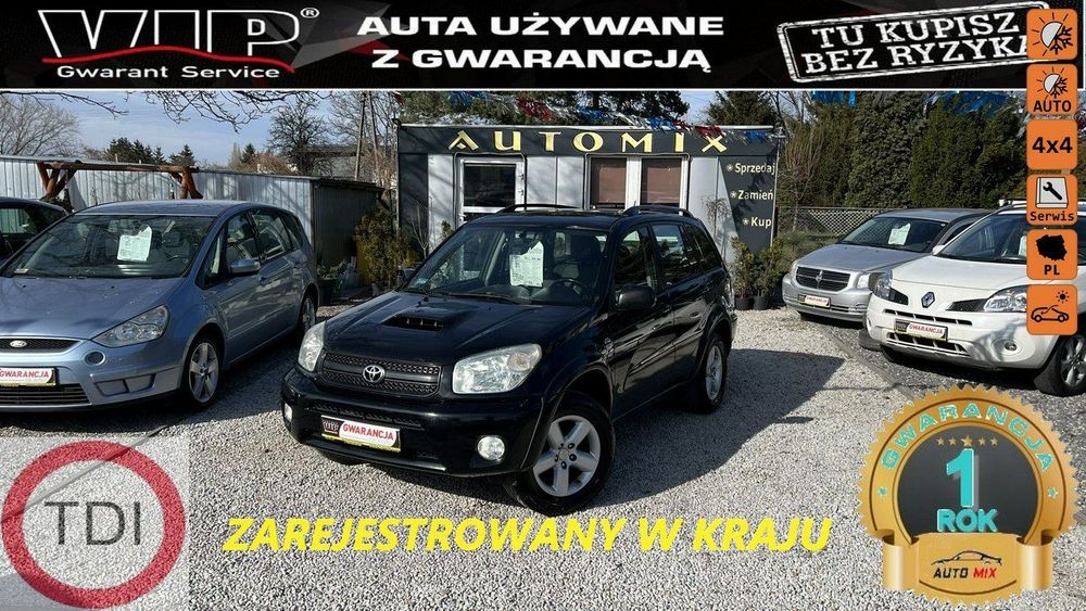Toyota RAV4 Nowy Rozrząd * Dwumasa * Super Stan * 4x4 / Hak * Możliwa zamiana